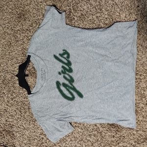 Cropped "Girls" Tee